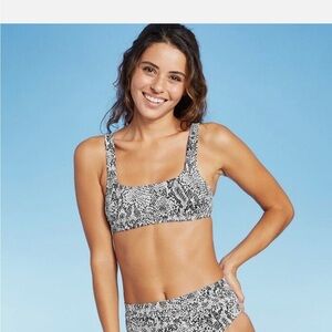 Women's Snakeskin Bikini Set